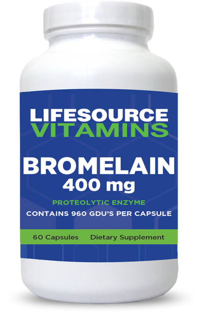 bromelain increase glutathione 400 mg 960 GDU - Digestive Enzyme Good for Blood Vessels