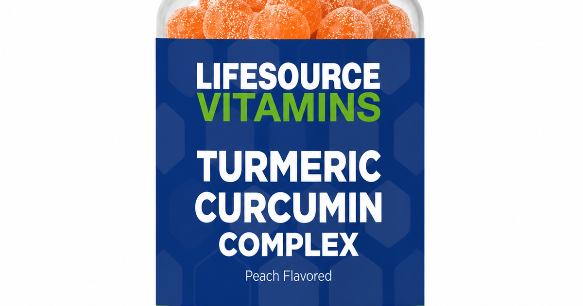 Turmeric Curcumin Gummies | Joint Comfort & Mobility | 60 Gummies