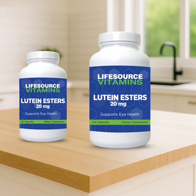 Lutein Esters 20 mg w/ Zeaxanthin- 2 Sizes / 60 & 120 Caps