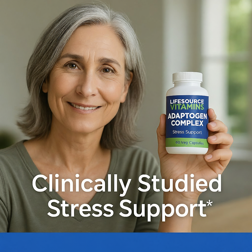 Adaptogen Complex - Stress & Energy Support | LifeSource Vitamins