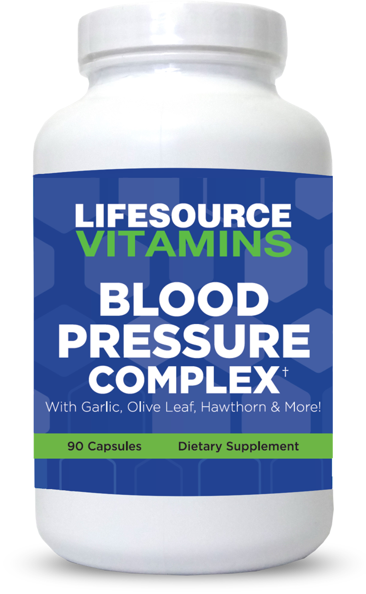Blood Pressure Complex - Cardiovascular Support | LifeSource Vitamins