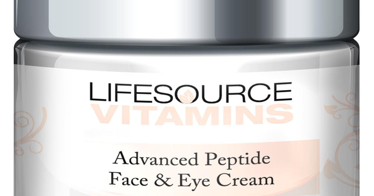 Advanced Peptide Face & Eye Cream - Firming Moisturizer | LifeSource ...
