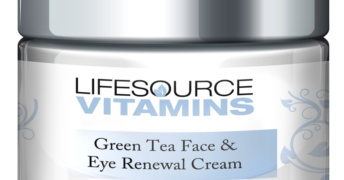 Green Tea Face & Eye Renewal Cream - Anti-Aging Moisturizer ...