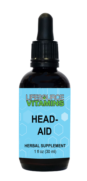 Head-Aid Liquid - Head Comfort Support | LifeSource Vitamins
