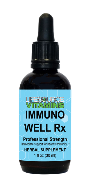 LifeSource Vitamins-Immuno Well Rx, Provides Immune Enhancement