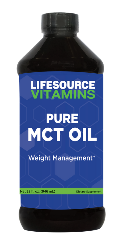 MCT Oil 100% Pure 32 oz - Liquid - Organic & Pure