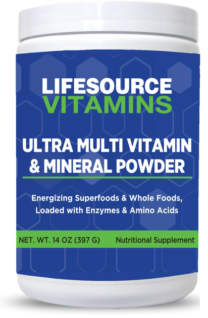 Whole Food Vitamin & Mineral Supplement Powder - 70 Whole Foods ...