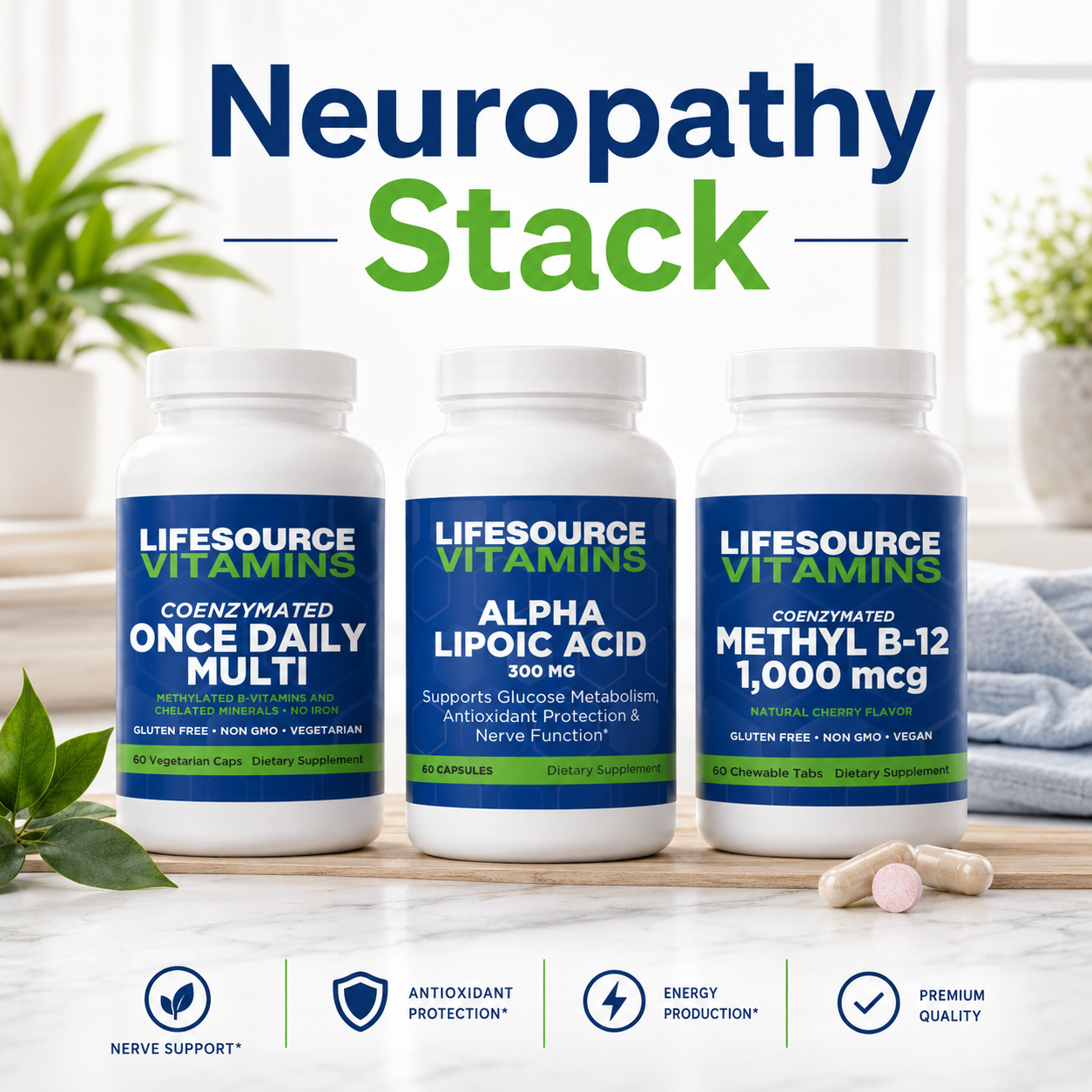 Neuropathy Support | Nerve Health Supplements – LifeSource Vitamins