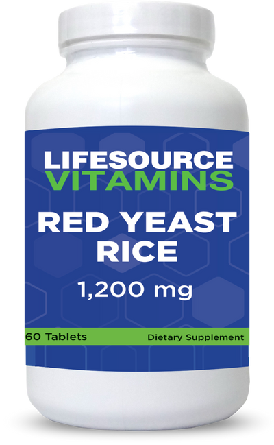 Red Yeast Rice  1,200 mg -  60 Tablets