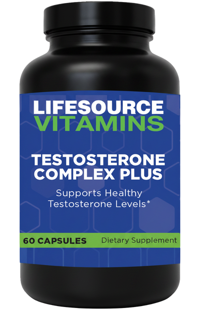 Testosterone Complex Plus - 60 Capsules - LifeSource Vitamins