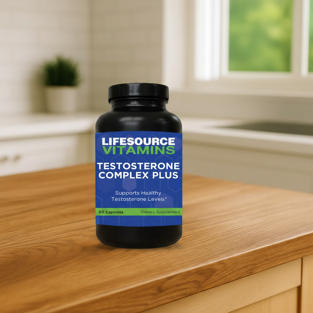 Testosterone Complex Plus - 60 Capsules - LifeSource Vitamins