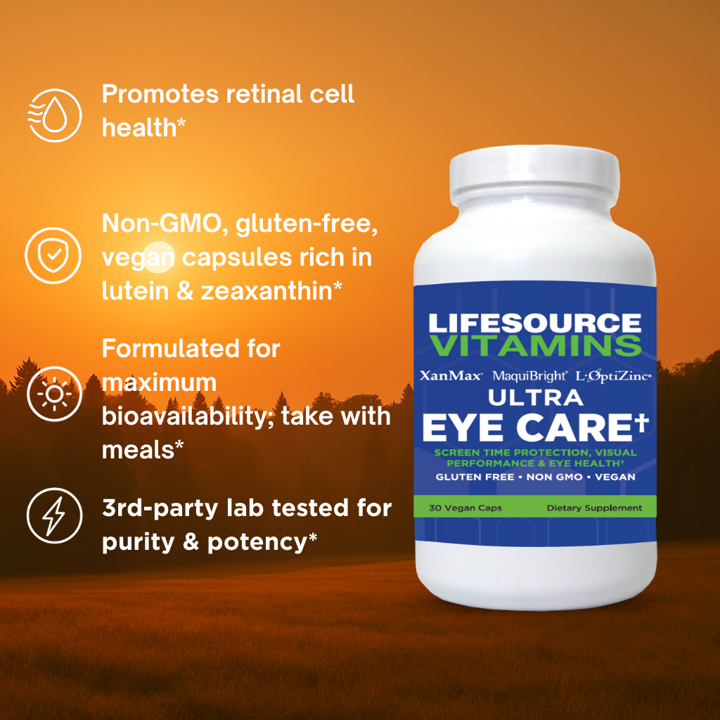Lifesource Test Ultra Eye Care - Vegan Caps - 2 sizes – LifeSource Vitamins