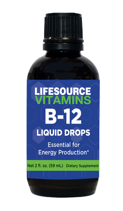 Vitamin B-12 1,000 mcg Liquid Drops - 2 fl oz